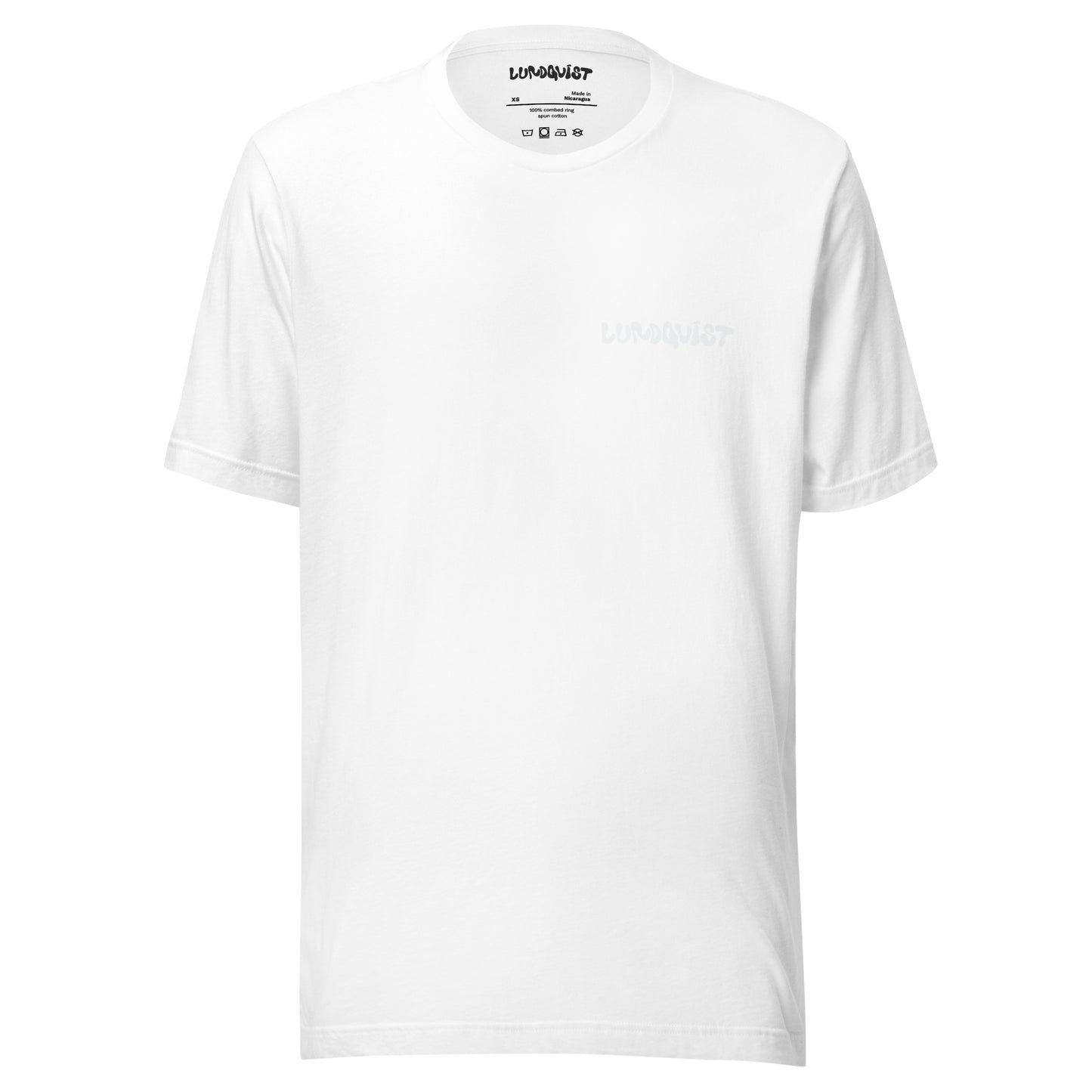 Lundquist Bubble Logo Tee (White)